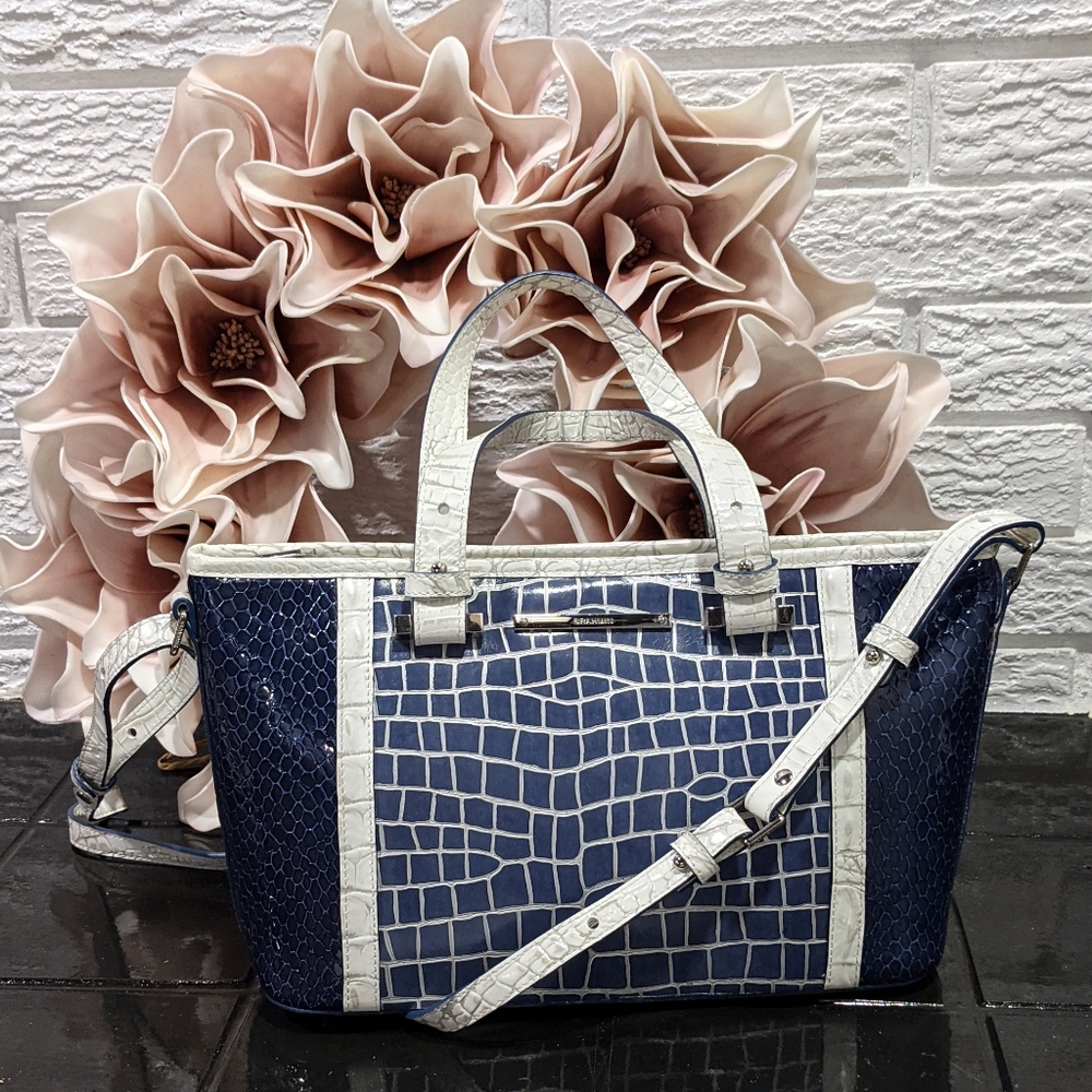 EUWT Brahmin Mini Asher Blue Skyline